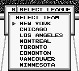 Blades of Steel screenshot 5 for GameBoy